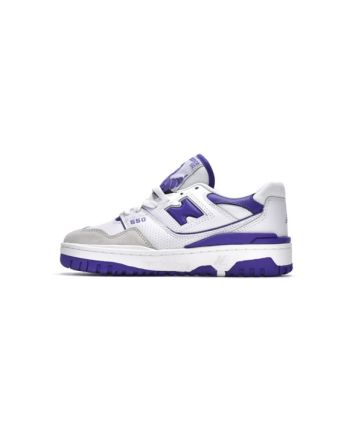 Get New Balance 550 White Purple BB550WR1