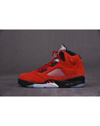 Air Jordan 5 Raging Bull 2021 Red Suede DD0587-600