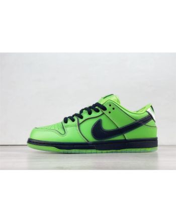 Nike SB Dunk Low The Powerpuff Girls Buttercup FZ8319-300