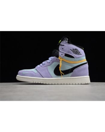 AIR JORDAN 1 HIGH SWITCH PURPLE PULSE CW6576-500